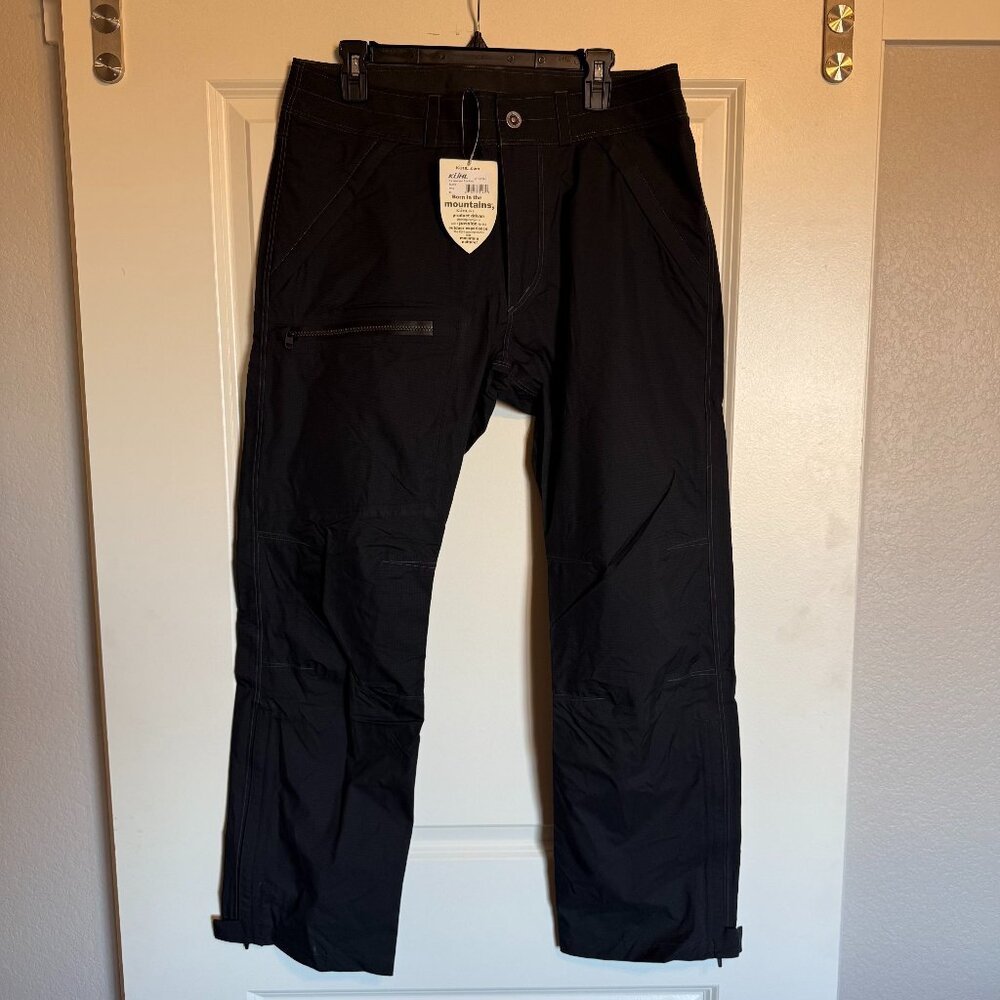 Men's Kuhl Jetstream Rain Pants - Black